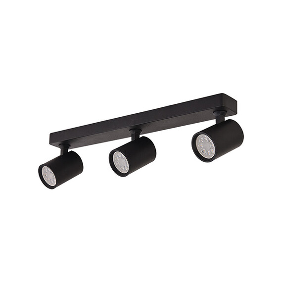 Спот ZAMBELIS S106 BLACK 3xGU10 | Osvetlenieto.bg