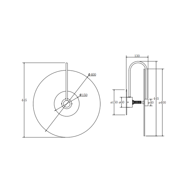 Аплик Mare MOD305WL-01CH Maytoni 1xG9 | Osvetlenieto.bg