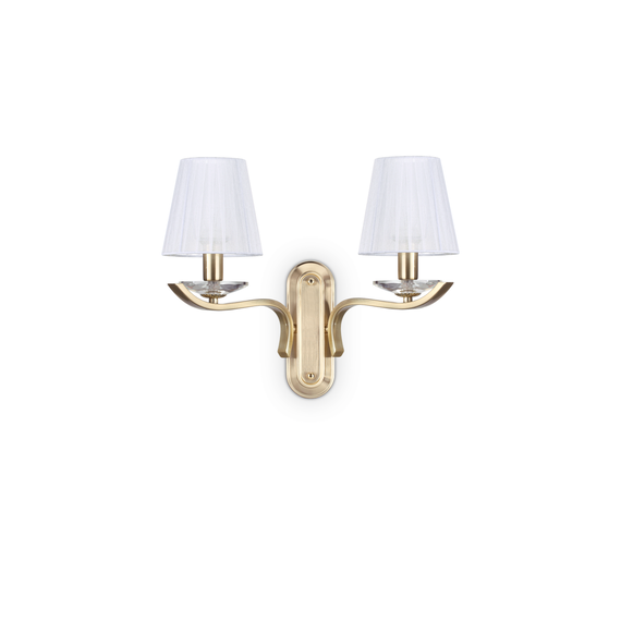 Аплик PEGASO AP2 OTTONE 197708 Ideal Lux 2xE14 | Osvetlenieto.bg