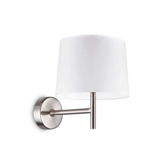 Аплик SET UP MAP1 NICKEL 259796 Ideal Lux 1xE27 | Osvetlenieto.bg