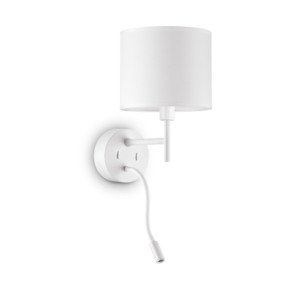 Аплик SET UP MAP2 BIANCO 259819 Ideal Lux 2xE27/LED | Osvetlenieto.bg