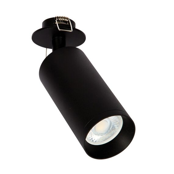 Черен спот за вграждане VK/04195CE/B 1xGU10 | Osvetlenieto.bg