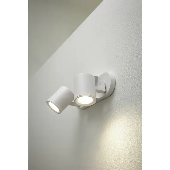 Двоен бял спот BLINK GTV 2xGU10 | Osvetlenieto.bg