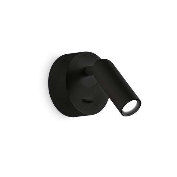 LED Аплик BEAN AP ROUND NERO 260617 Ideal Lux | Osvetlenieto.bg