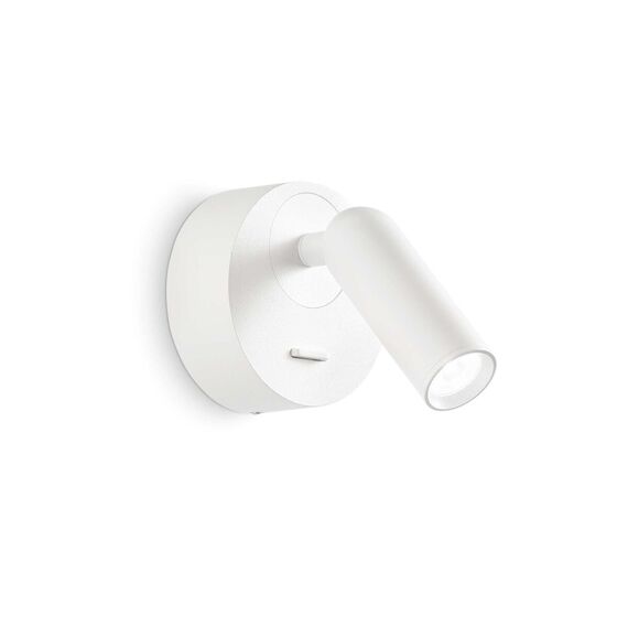 LED Аплик BEAN ROUND AP BIANCO 260600 Ideal Lux 3.5W 3000K | Osvetlenieto.bg