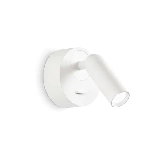 LED Аплик BEAN ROUND AP BIANCO 260600 Ideal Lux 3.5W 3000K | Osvetlenieto.bg