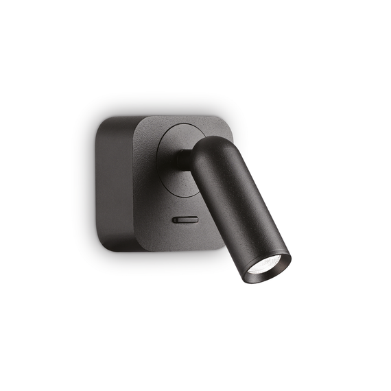 LED Аплик BEAN AP SQUARE NERO 260655 Ideal Lux | Osvetlenieto.bg
