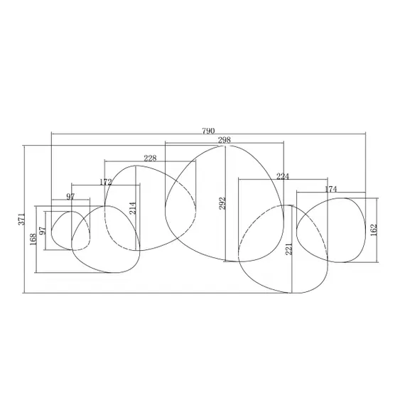 LED Аплик Jack-stone  MOD314WL-L13G3K Maytoni 13W 3000K | Osvetlenieto.bg