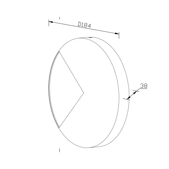 LED Аплик Jupiter MOD320WL-L5BS3K Maytoni 6W 3000K | Osvetlenieto.bg