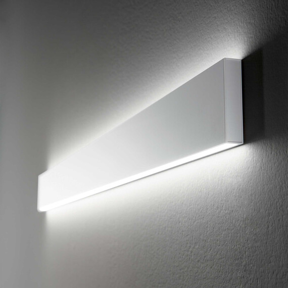 LED Аплик STEEL AP2 D20 BI-EMISSION WIDE 4000K BIANCO 268095 Ideal Lux | Osvetlenieto.bg