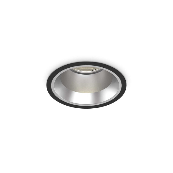 LED Луна за баня за вграждане OFF FI 15W 3000K NERO 266558 Ideal Lux | Osvetlenieto.bg
