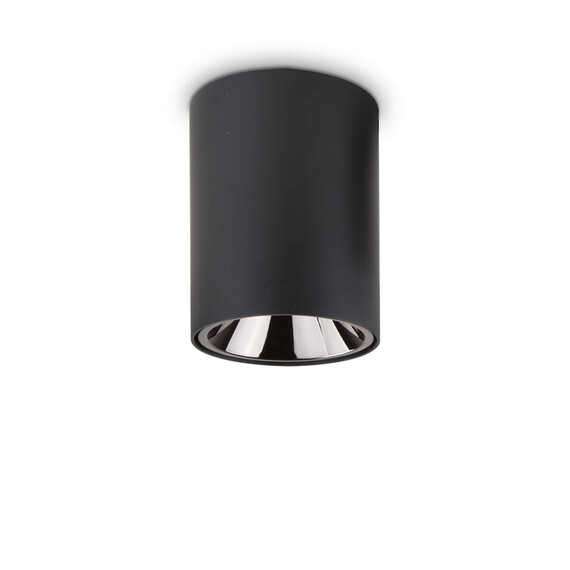 LED Луна за открит монтаж NITRO PL D09 ROUND NERO 205984 Ideal Lux 15W 3000K | Osvetlenieto.bg