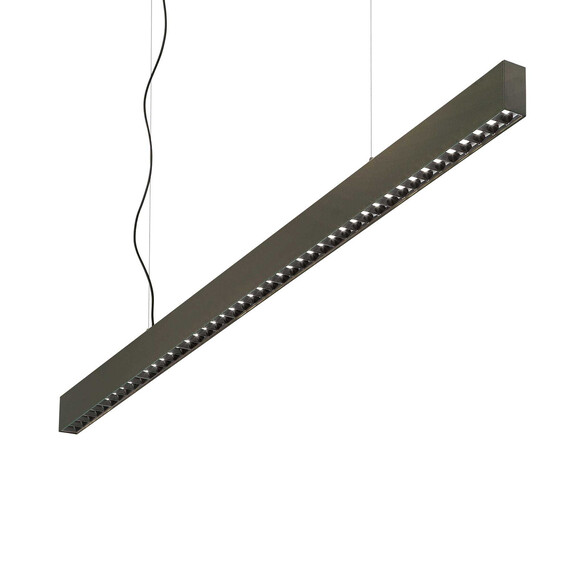 LED Висяща линейна лампа OFFICE SP ACCENT 3000K NERO 271187 Ideal Lux  | Osvetlenieto.bg