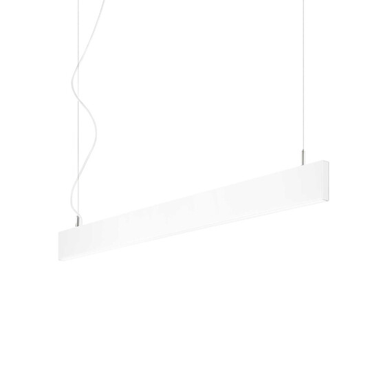 LED Висяща линейна лампа STEEL SP2 D20 BI-EMISSION WIDE 4000K BIANCO 268231 Ideal Lux  | Osvetlenieto.bg