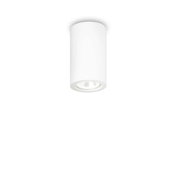 Луна за открит монтаж LOOK PL1 ROUND D70 H110 GESSO 155869 Ideal Lux 1xGU10 | Osvetlenieto.bg