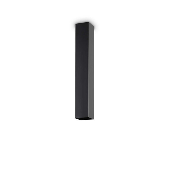Луна за открит монтаж LOOK PL1 SQUARE D60 H400 NERO 233826 Ideal Lux 1xGU10 | Osvetlenieto.bg