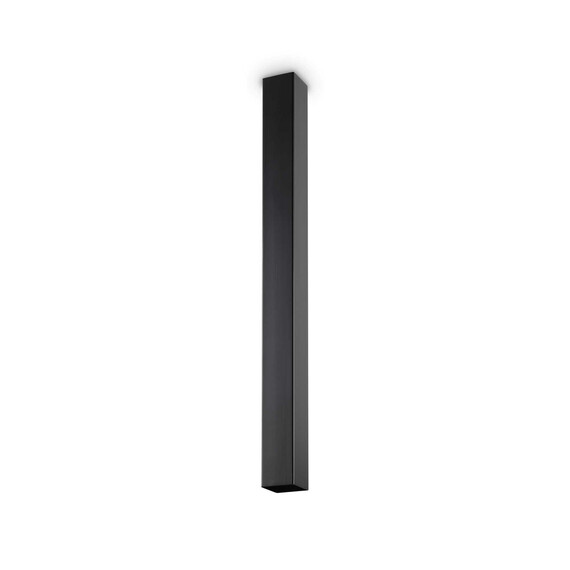 Луна за открит монтаж LOOK PL1 SQUARE D60 H750 NERO 233970 Ideal Lux 1xGU10 | Osvetlenieto.bg