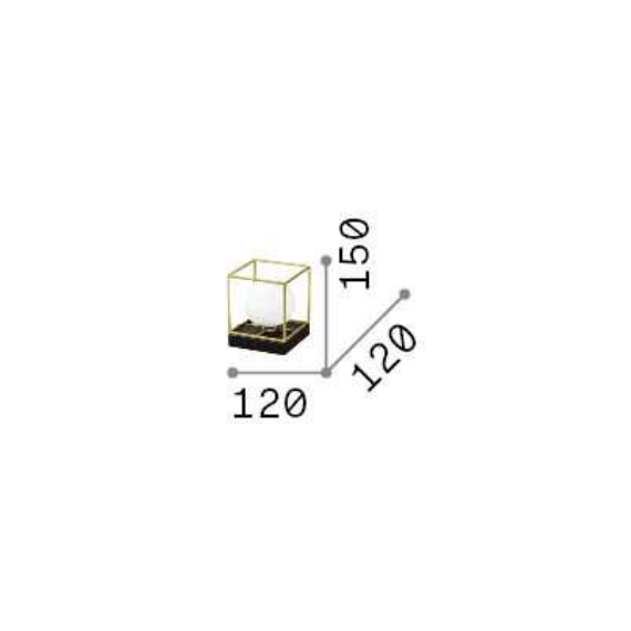 Настолна лампа LINGOTTO TL1 SMALL 259222 Ideal Lux 1xE14 | Osvetlenieto.bg Настолна лампа LINGOTTO TL1 SMALL 259222 Ideal Lux 1xE14 | Osvetlenieto.bg