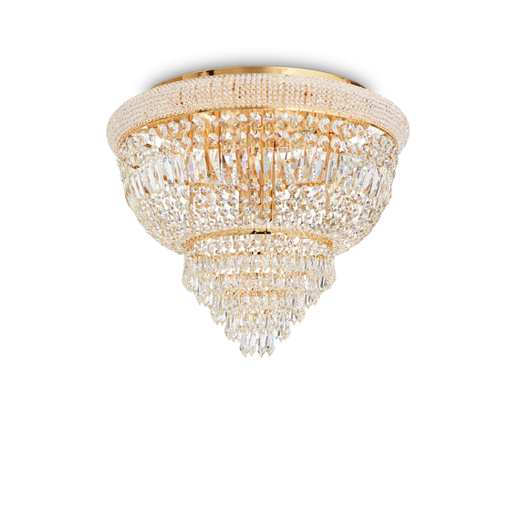 Плафон DUBAI PL6 OTTONE 201016 Ideal Lux 6xE14 | Osvetlenieto.bg