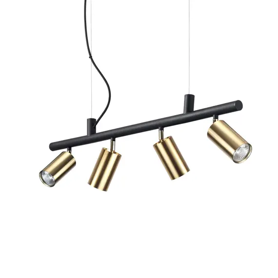Полилей DYNAMITE SP4 OTTONE SATINATO 244624 Ideal Lux 4xGU10 | Osvetlenieto.bg