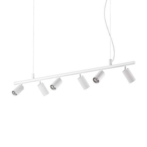Полилей DYNAMITE SP6 ROUND BIANCO 231433 Ideal Lux 6xGU10 | Osvetlenieto.bg