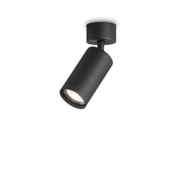Спот DYNAMITE AP1 ROUND NERO 231471 Ideal Lux 1xGU10 | Osvetlenieto.bg