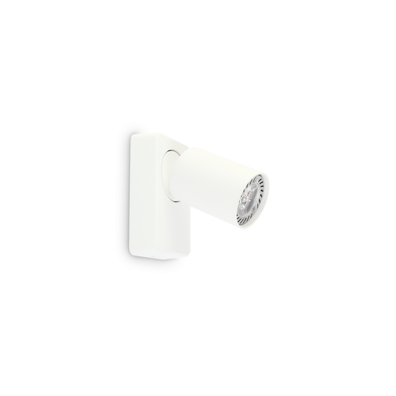 Спот RUDY AP1 ROUND BIANCO 229027 Ideal Lux 1xGU10 | Osvetlenieto.bg