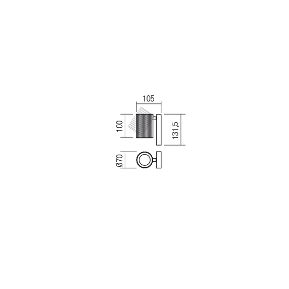 Аплик DELPHI 01-2549 Redo 1xGU10 | Osvetlenieto.bg