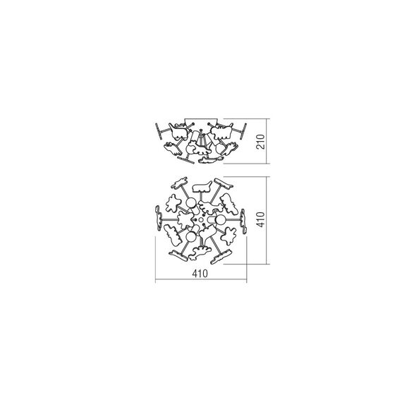 Детски плафон SAFARI 04-514 Smarter 3xE14 | Osvetlenieto.bg Детски плафон SAFARI 04-514 Smarter 3xE14 | Osvetlenieto.bg