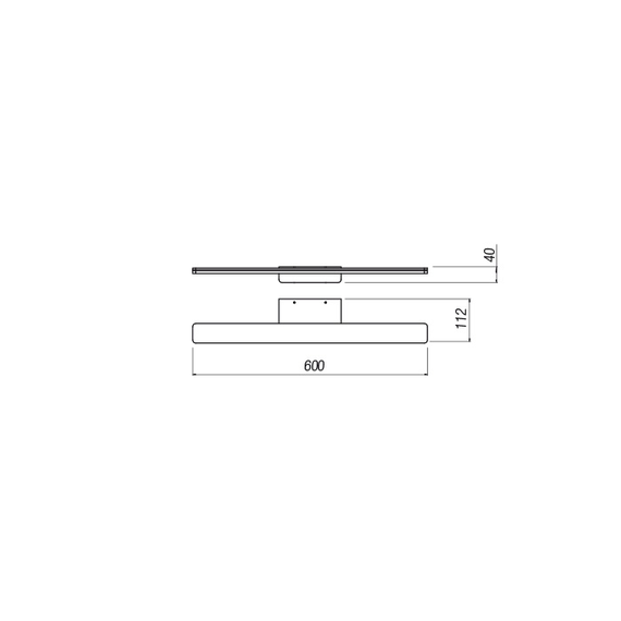 LED Аплик за баня BARRIO 01-2501 Redo 17W 3000K | Osvetlenieto.bg