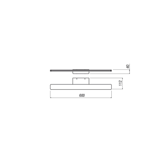 LED Аплик за баня BARRIO 01-2502 Redo 17W 3000K | Osvetlenieto.bg