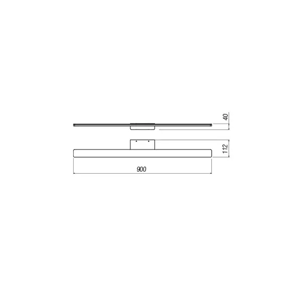 LED Аплик за баня BARRIO 01-2508 Redo 39W 4000K | Osvetlenieto.bg