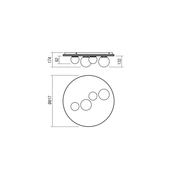 LED Плафон CORUM 01-2468 Redo 64W 3000K | Osvetlenieto.bg LED Плафон CORUM 01-2468 Redo 64W 3000K | Osvetlenieto.bg