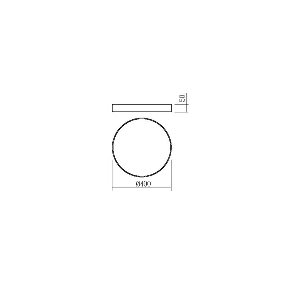 LED Плафон KNOB 05-932 Smarter 36W 3000-6500K | Osvetlenieto.bg