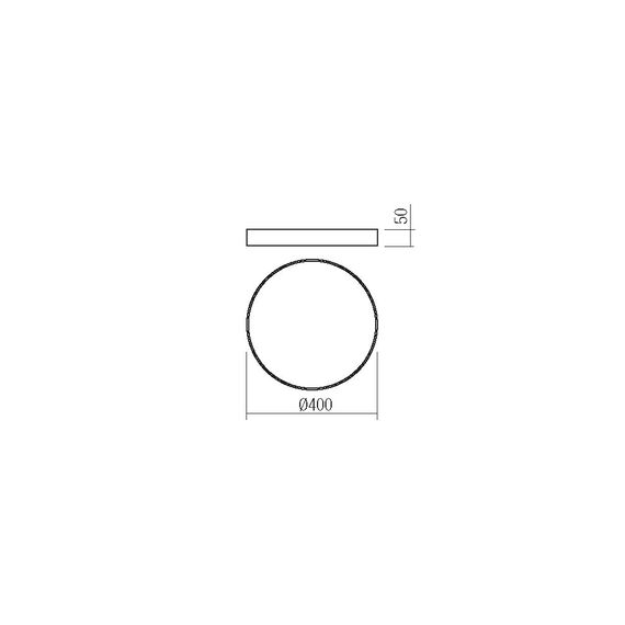LED Плафон KNOB 05-933 Smarter 36W 3000-6500K | Osvetlenieto.bg