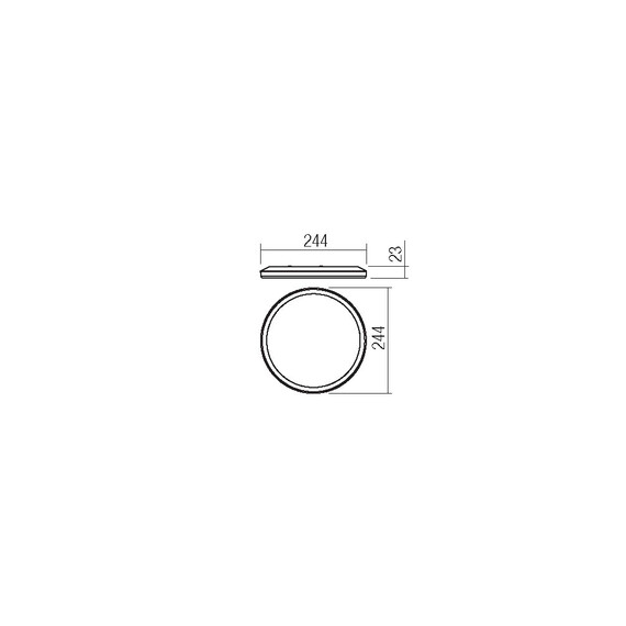 LED Плафон MEMO 05-943 Smarter 15W 3000-6500K | Osvetlenieto.bg
