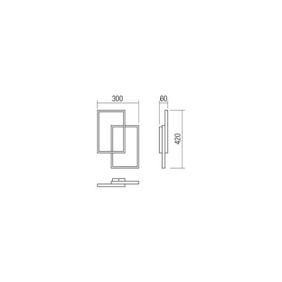 LED Плафон PLANA 01-2305 Smarter 30W 3000K | Osvetlenieto.bg