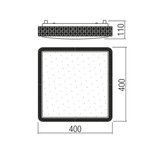 LED Плафон TETRIS 05-846 Smarter 22W 4000K | Osvetlenieto.bg