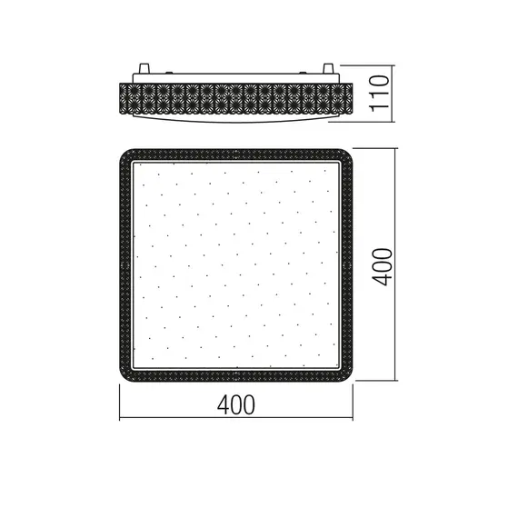 LED Плафон TETRIS 05-846 Smarter 22W 4000K | Osvetlenieto.bg
