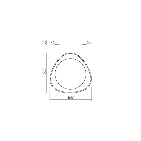 LED Плафон VERENA 05-923 Smarter 24W 4000K | Osvetlenieto.bg