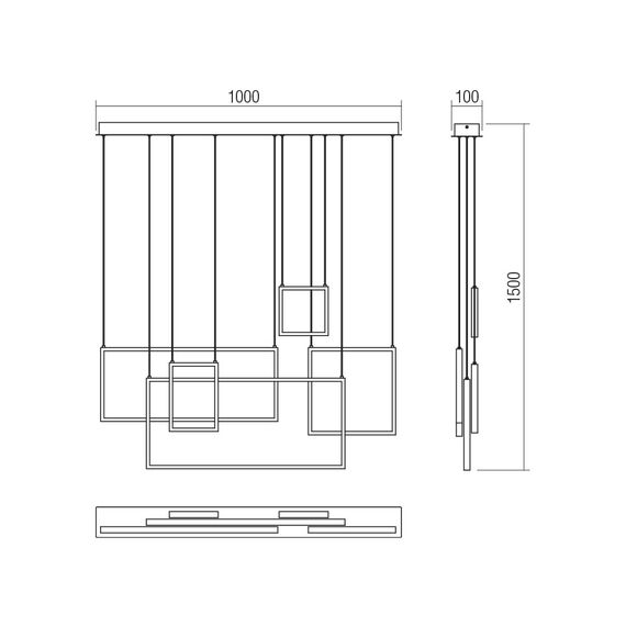 LED Полилей PLANA 01-2317 Smarter 80W 3000K | Osvetlenieto.bg