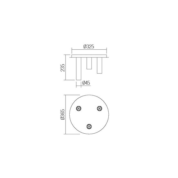 Плафон TAJ 01-2412 Smarter 3xE27 | Osvetlenieto.bg