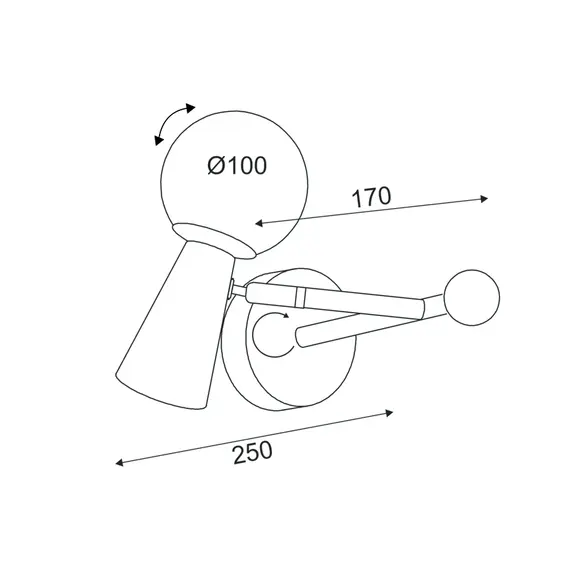 Аплик KIMOLOS OD94201WB Aca Lighting 1xG9 + 1xGU10 | Osvetlenieto.bg