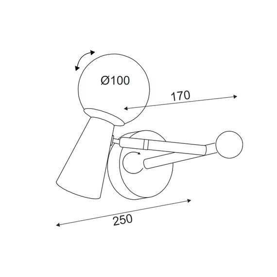 Аплик KIMOLOS OD94201WG Aca Lighting 1xG9 + 1xGU10 | Osvetlenieto.bg