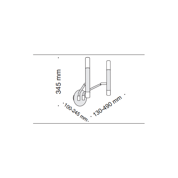 Аплик Vigo MOD620WL-04B Maytoni 4xG9 | Osvetlenieto.bg