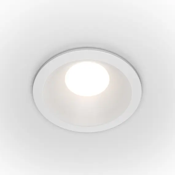 Бяла луна за баня кръгла Zoom Maytoni DL032-2-01W GU10 IP65 | Osvetlenieto.bg