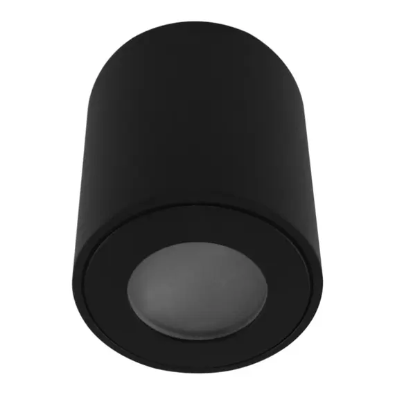 Черна луна за открит монтаж кръгла GU10 IP54 | Osvetlenieto.bg