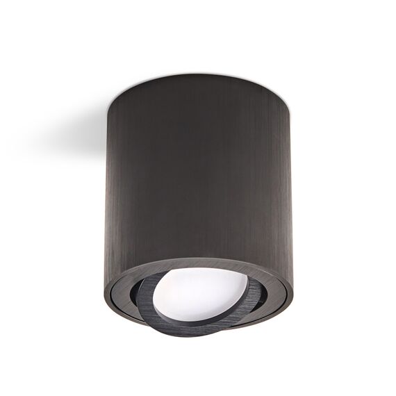 Черна луна за открит монтаж OH36 GU10 D8 H8.4cm | Osvetlenieto.bg