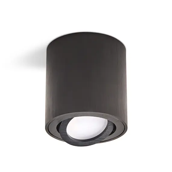 Черна луна за открит монтаж OH36 GU10 D8 H8.4cm | Osvetlenieto.bg