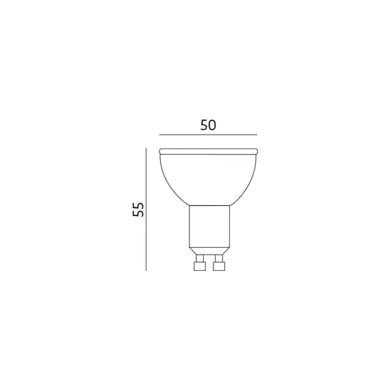 GU10 9W 3000K LED крушка Kobi Premium 900lm | Osvetlenieto.bg